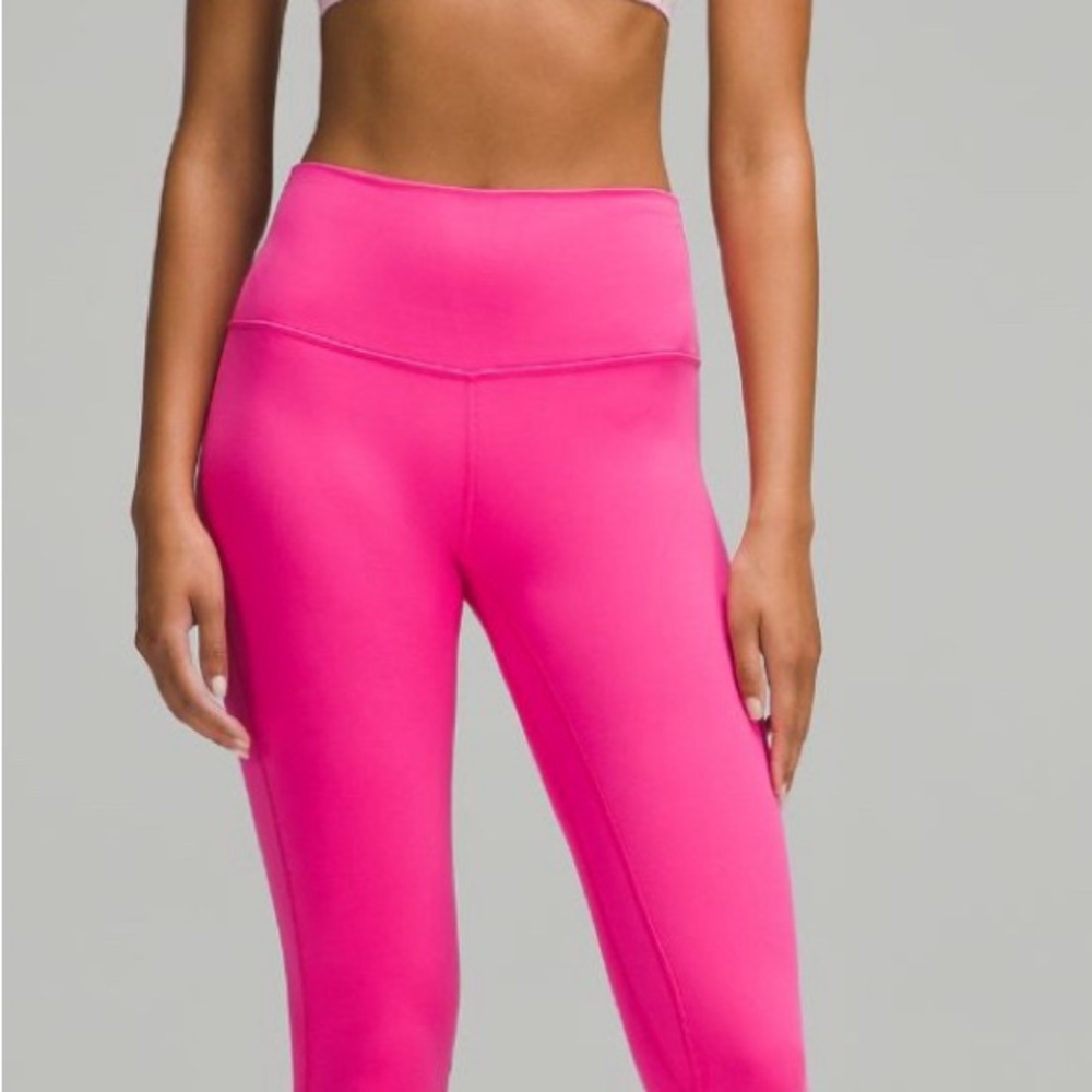 Lululemon align leggings sonic pink size 8